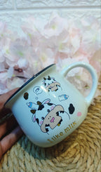 Cow mug